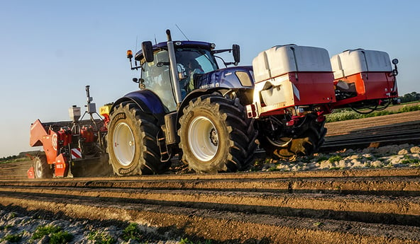 bodemverdichting door tractorbanden